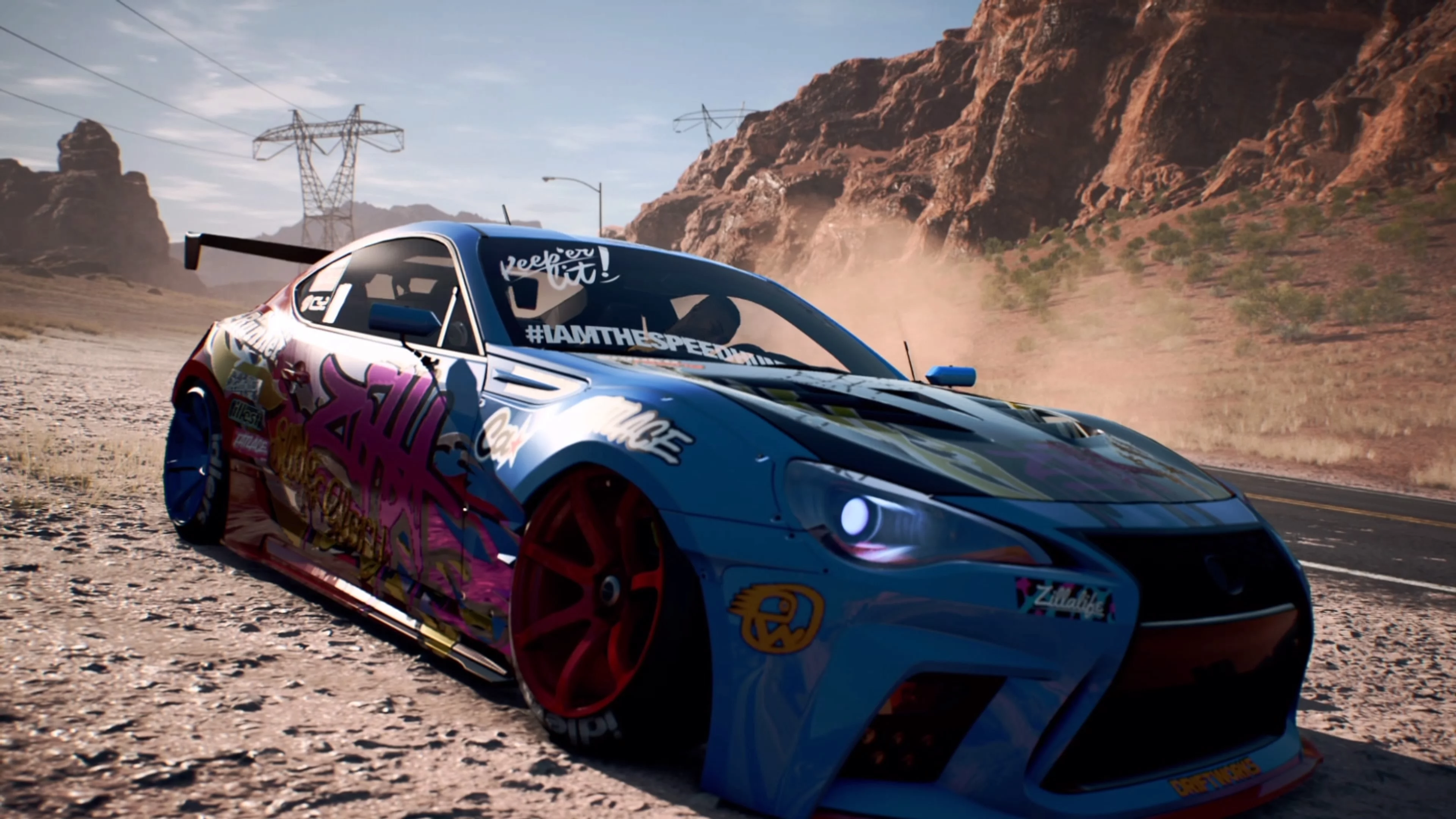 Racing in Turbo Vendetta